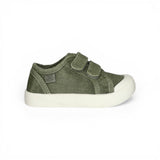 Sneakers NATURINO SUMMER in canvas delavè salvia con velcri