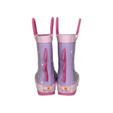 Rain boot MR. TIGGLE unicorno lilla/argento/fuxia