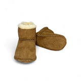 EMU AUSTRALIA TodBaby chesnut in 100% montone WATER RESISTANT con chiusura a strap