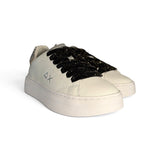 Sneakers SUN68 girl in eco pelle bianca e glitter con velcri o velcro e lacci alastici (Copia)
