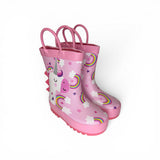 Rain boot MR. TIGGLE unicorno rosa/multicolors