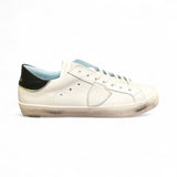 Sneakers PHILIPPE MODEL junior PARIS in pelle bianca e nera