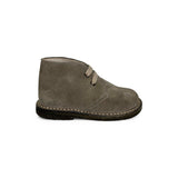 Polacchini LESCOUCOU in suede taupe con laccio