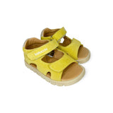 Sandali Primi Passi BALOCCHI in suede giallo con strap
