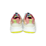 FLOWER MOUNTAIN by Naturino in ecopelle multicolors, mesh rosa con chiusura quick stop