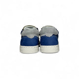 Sneakers primi passi BALOCCHI in nubuk blu navy con velcri