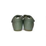 Sandali Primi Passi FALCOTTO in pelle salvia con fibbia e strap