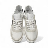 SNEAKERS PHILIPPE MODEL junior NICE in pelle bianca e suede bianco