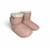 EMU AUSTRALIA TodBaby rosa in 100% montone WATER RESISTANT con chiusura a strap