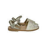 Minorchine RIA MENORCA in glitter platino