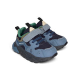 FLOWER MOUNTAIN by Naturino navy/blu con velcro e lacci elastici