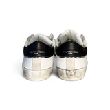 Sneakers PHILIPPE MODEL junior PARIS in pelle bianca e nera