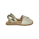 Minorchine RIA MENORCA in glitter platino