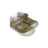 Primi Passi “2 OCCHI” BALOCCHI in suede beige con velcro