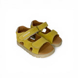 Sandali Primi Passi BALOCCHI in suede giallo con strap