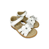 Sandali Primi Passi BALOCCHI in pelle bianca con strap
