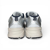 Sneakers ginniche NEWBALANCE 530 silver/bianco/blu con lacci