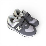 Sneakers ginniche NEWBALANCE 574 malva e lilla con velcro