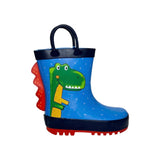 Rain boot MR. TIGGLE dinosauro bluette/verde/rosso