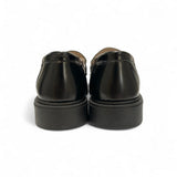 Mocassini LESCOUCOU in vitello spazzolato nero