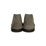 Polacchini LESCOUCOU in suede taupe con laccio