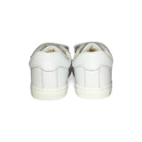 Sneakers primi passi GIOIE ECOLOGICHE in pelle bianca con velcri