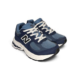 Sneakers ginniche NEWBALANCE 2002 blu con lacci elastici