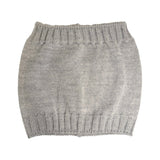 Cappello grigio GIO HIGUAMY misto lana con pompon in mourmansky