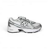 Sneakers ginniche NEWBALANCE 740 silver/bianco/blu con laccio