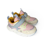 Ginniche FLOWER MOUNTAIN by Naturino vaniglia/rosa/azzurro con velcro e lacci elastici