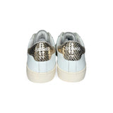 SNEAKER SUN68 Street teen girl in pelle bianca con lacci