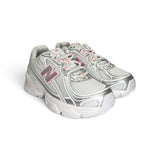 Sneakers ginniche NEWBALANCE 740 bianco/silver/rosa con laccio