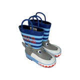 Rain boot MR. TIGGLE squalo bluette/azzurro/grigio/bianco