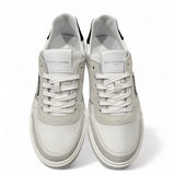 SNEAKERS PHILIPPE MODEL junior NICE in pelle bianca e suede bianco