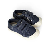 Sneakers NATURINO SUMMER in canvas delavè blu con velcri