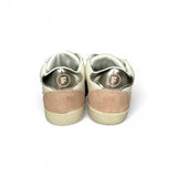 SNEAKERS PRIMI PASSI FALCOTTO in pelle e suede - Panna/Rosa con velcri