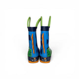Rain boot MR. TIGGLE coccodrillo bluette/verde/arancio