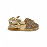 Minorchine RIA MENORCA in glitter oro/multicolors