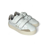 SNEAKER SUN68 Street baby girl in pelle bianca con velcri