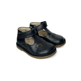 Sandali 2 occhi LESCOUCOU in pelle blu navy