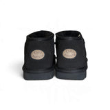 EMU AUSTRALIA Stinger Compact Mini in montone nero WATER RESISTANT