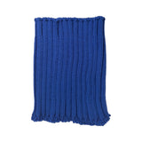 Cappello royal blue GIO HIGUAMY a coste misto lana
