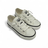 Sneakers NATURINO AYASY in tessuto bianco con lacci elastici