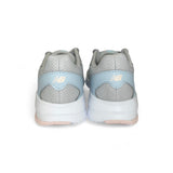 Sneakers ginniche NEWBALANCE 578 grigio perla/rosa/azzurro pastello con lacci