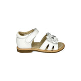 Sandali Primi Passi BALOCCHI in pelle bianca con strap