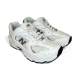 Sneakers ginniche NEWBALANCE 530 bianco/malva con lacci elastici
