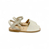 Minorchine RIA MENORCA in glitter bianco