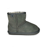 EMU AUSTRALIA Wallaby Mini Grigio in suede e 100% lana merinos WATER RESISTANT