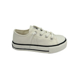 Sneakers NATURINO AYASY in tessuto bianco con lacci elastici