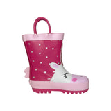 Rain boot MR. TIGGLE unicorno fuxia/rosa/bianco
